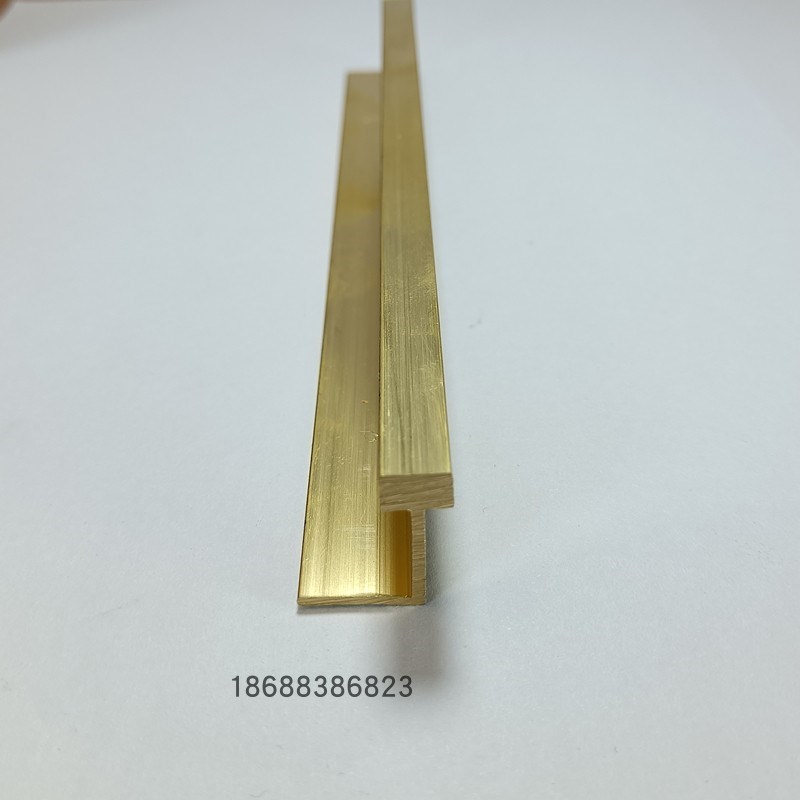 Z型木地板铜条L型包边铜压条大理石收边镶嵌补缝门槛纯黄铜收边条