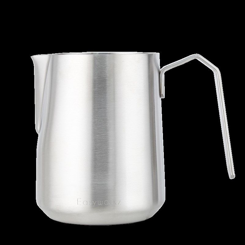 Easyworkz燕尾式304不锈钢拉花奶缸咖啡打奶泡带刻度600ml拉花杯