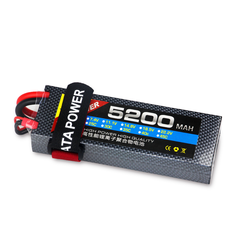 动力型遥控车模电池 5200mAh 船模 硬壳电池 遥控船打上攀爬专用