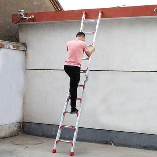 关节梯子厚家用字梯多加功能折叠54120梯户外安装工梯子直人梯阁