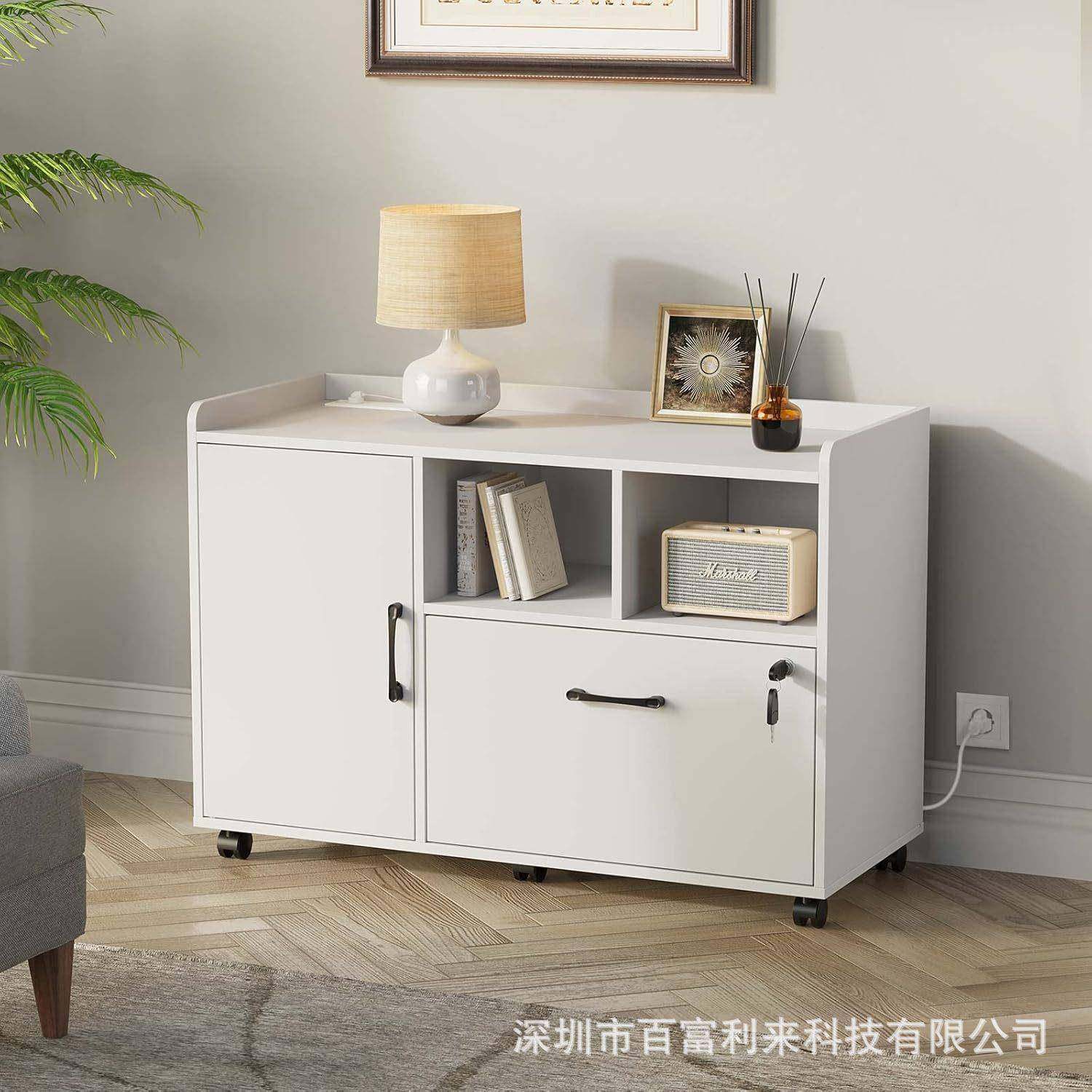 热销板WM-458式多功带移动文件柜锁抽架屉打印机支能开放式储物架,商业/办公家具,办公储物柜,淘宝优惠券,粉丝福利购,淘宝优惠卷