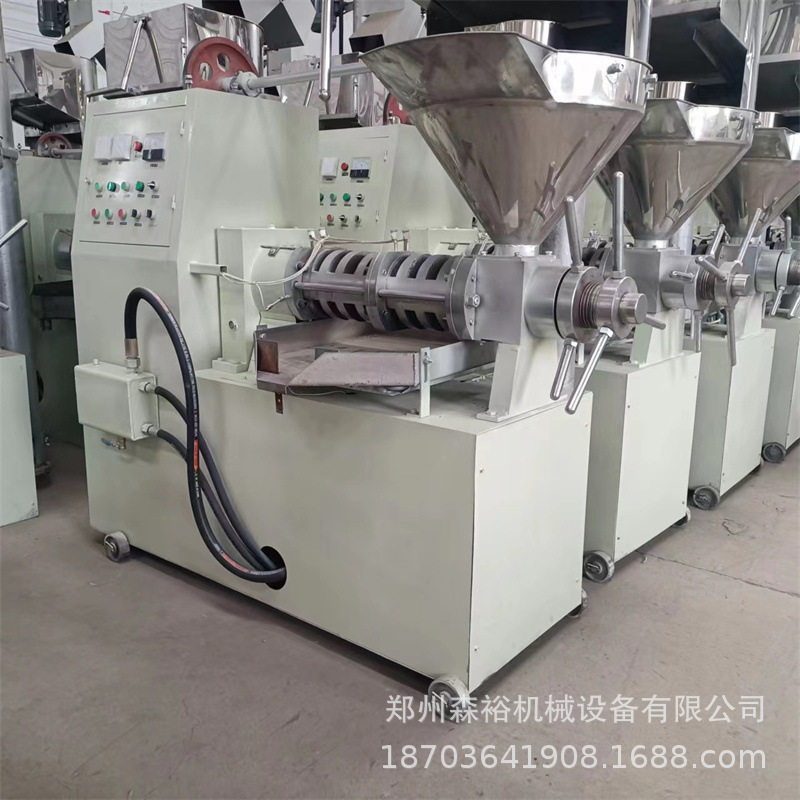 小型芝麻榨油机 新型茶籽榨油机设备 两相电核桃山茶籽榨油机