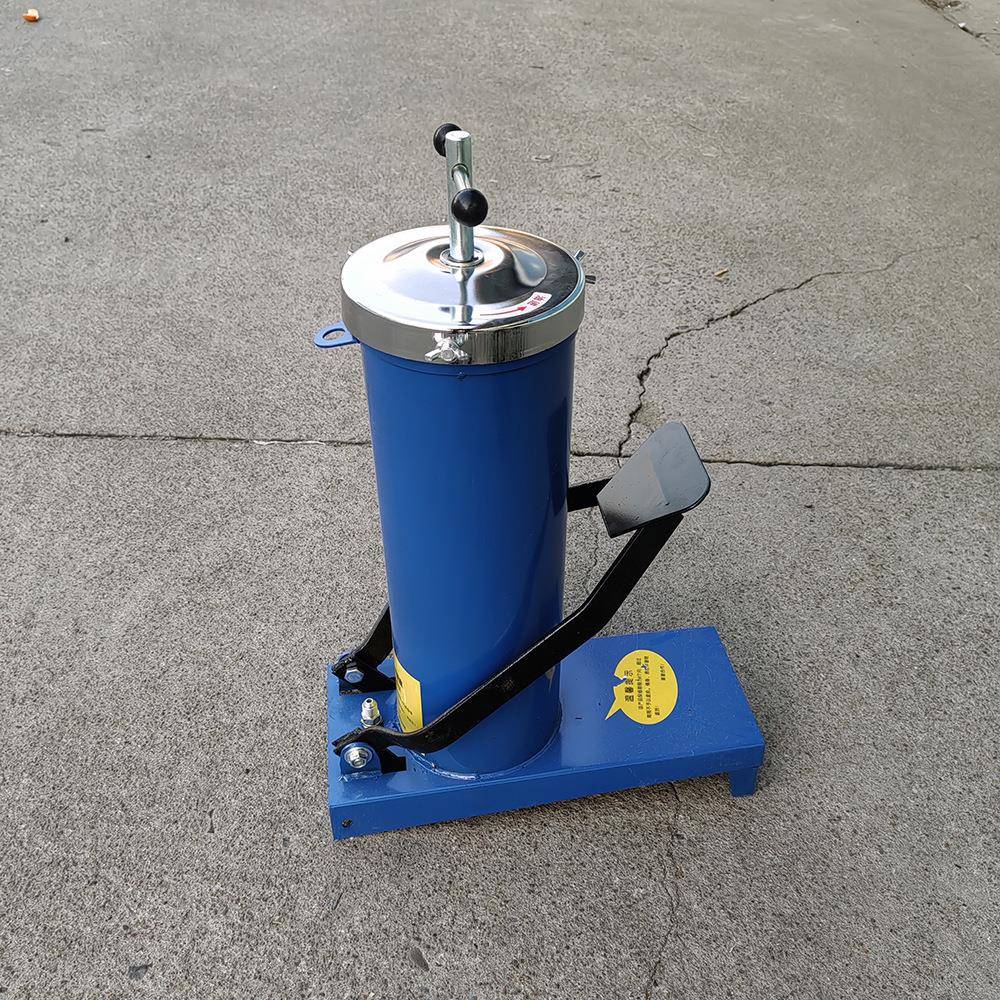 G油Z-2型脚踏式黄3L6L10泵黄油机脚踏黄油油加注器6L脚踏注器