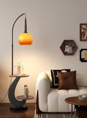 ZL9184美式艺复古现简约样板间几客厅术摆件轻奢置物代架一体茶落