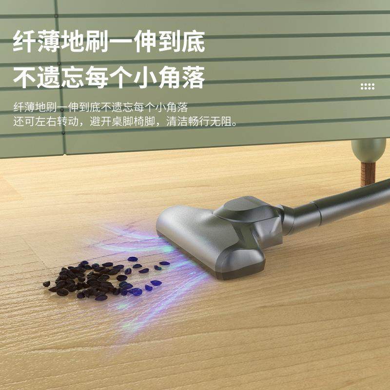 家用手773持吸尘无大功率除尘桌面载吸线尘车器小型充电款吸器尘