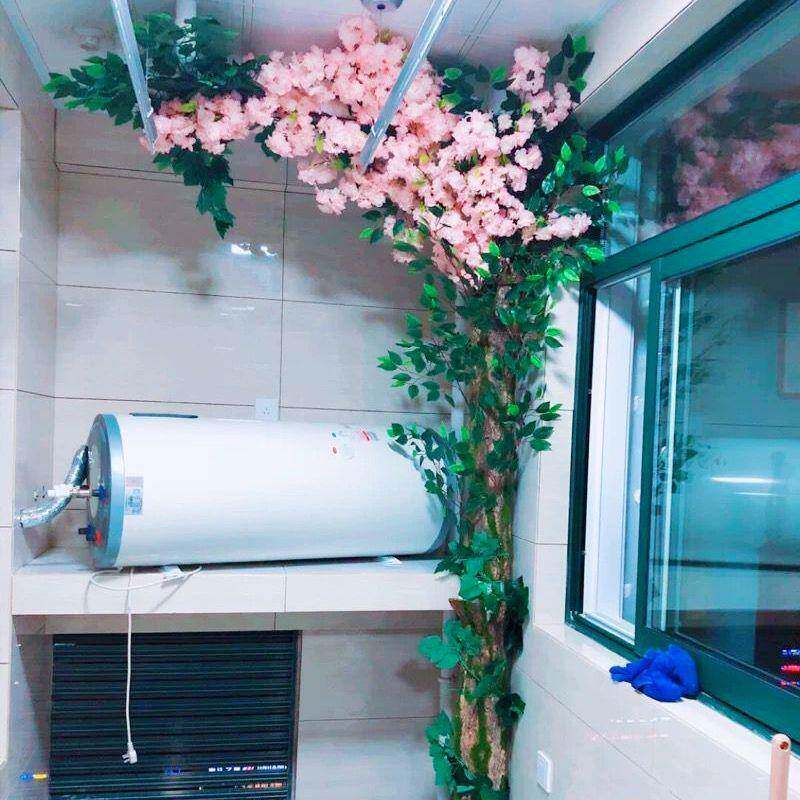 挡台仿真假树遮包下水管道装饰室内柱子美化客LDH皮厅阳树皮造景