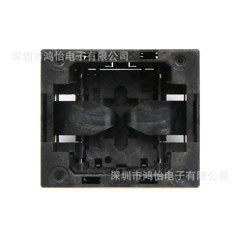 HMILUQ编FN8老化座m1.BRS27m下压探针芯片*座56DFN8程测试底座