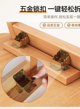 几可折家用约茶几茶两用卧室小矮EWO桌实木简小桌子小户型叠客厅
