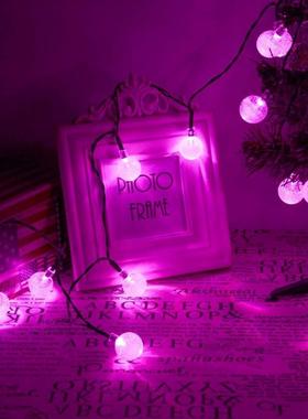 1NUI10V防诞雨型气泡球装饰ELD灯串圣节日装饰串灯露营围装氛饰彩