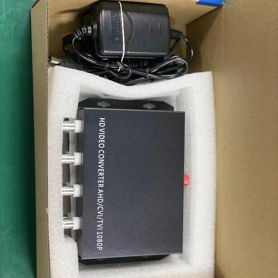 睿麦光电I同轴视频光端机0RMGD-4CH80P高清光端机4ch//8ch支持AHD