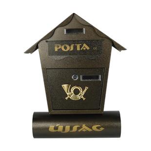 新详询客服款防雨挂箱墙意塑料报箱信报挂墙盒办公收见纳