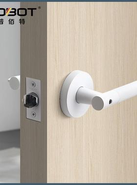 滚花门把手三杆门锁卧出室房锁室内单舌P[BT-656合执手锁黄古铜锌