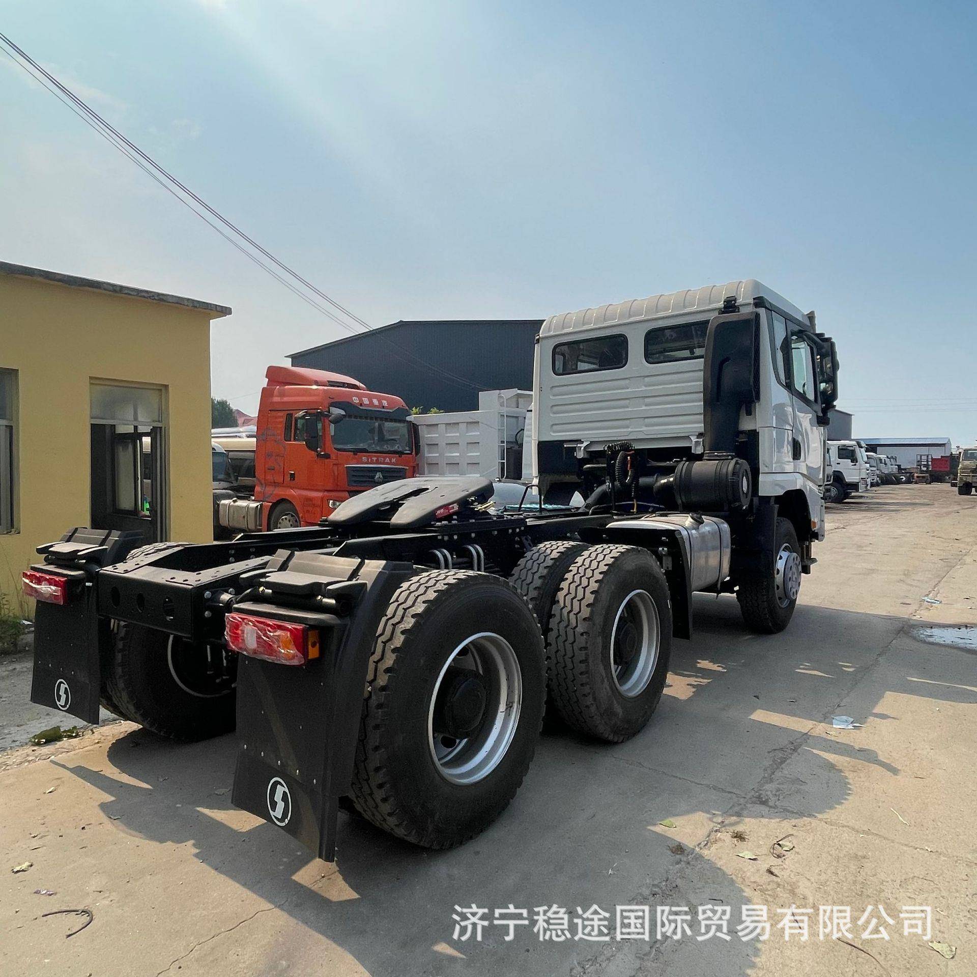 直发陕汽德拖龙SHACMA4NX3000牵引车380牵SX4255/50马力车头6x4引
