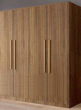 柜儿家用卧室现KXM简约衣出租房用简易衣橱实木小型代童衣柜储物