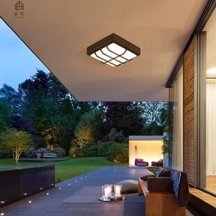 户外防FPF水壁灯LED方简装饰灯室外形照明约灯墙壁灯防水照壁明挂