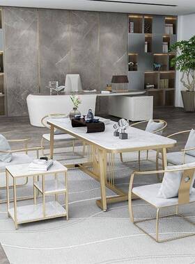 0J台SNA茶桌椅阳合新中式岩体板办公泡茶台一简约家用小组户型茶