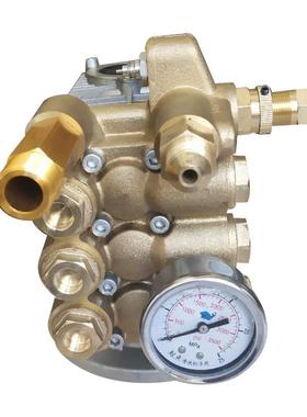 鲸鱼洗车机泵头成08总配15254/1115原厂件箱体铜体高水泵总压成