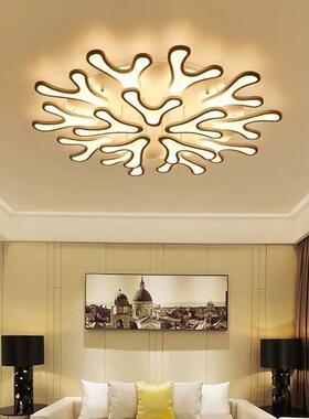 22新95420款客厅灯简约0创意大厅4个灯浪漫鹿角卧室灯现代性花型