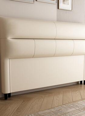 床头简背JEE板生态约软包地实木新买款落靠背现代单轻奢