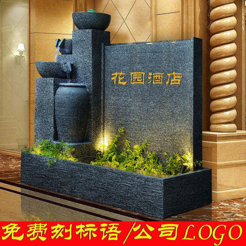欧假山流装水喷泉树水幕墙JRA流水墙招财别墅庭院鱼式池造景脂饰