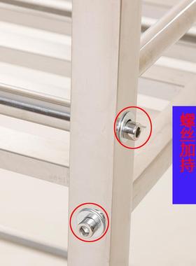 不锈钢花架19603多栽绿萝肉盆架阳台室外落地置物架带多轮可移动