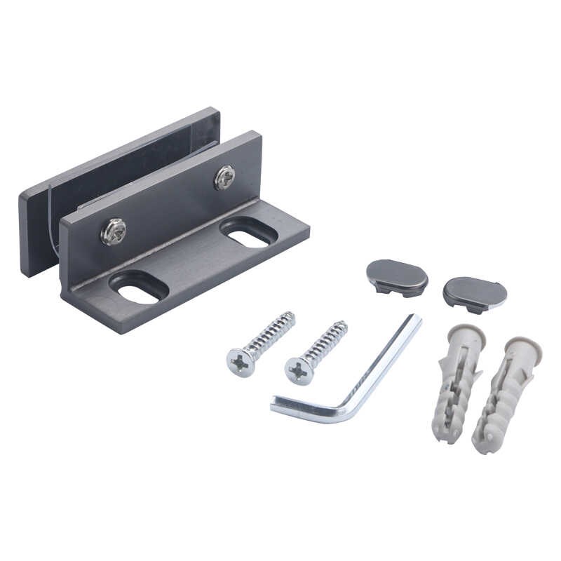 免打孔精铸30不锈钢淋浴房浴室隔断玻璃固定夹子角码卡子托架