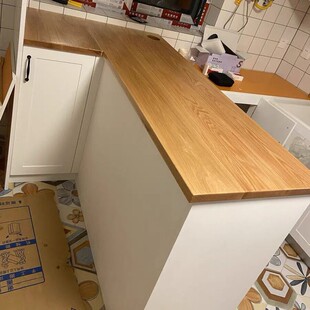 白蜡木水曲柳书架隔板桌面板台面板整张实木板楼梯踏板吧台板定制