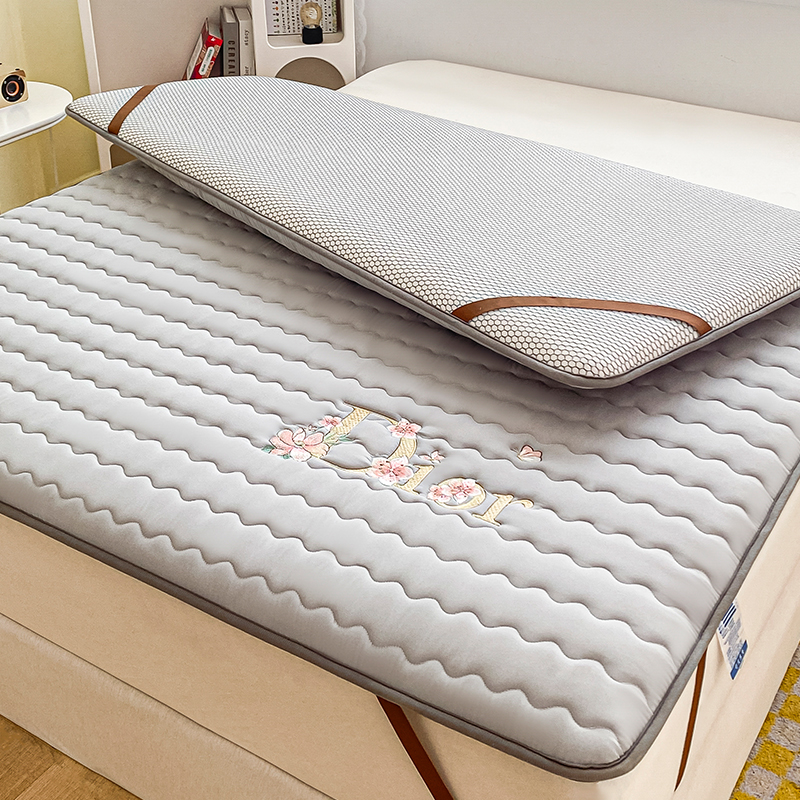 A类乳胶床垫软垫子家用可折叠床褥垫租房专用单人海绵床褥子垫褥