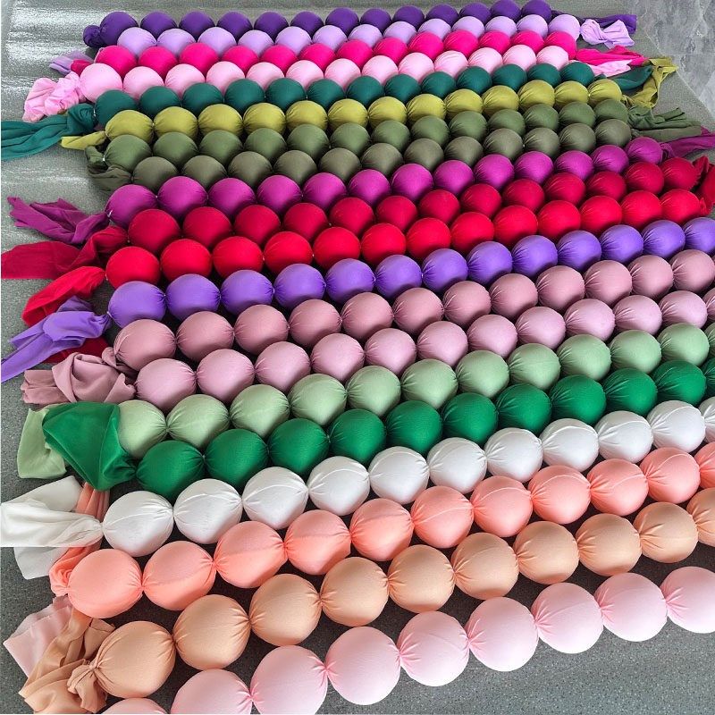 新款婚庆彩色布艺球串订婚装饰橱窗背景墙订婚串球装饰布圆球挂饰,节庆用品/礼品,节庆布艺用品,淘宝优惠券,粉丝福利购,淘宝优惠卷