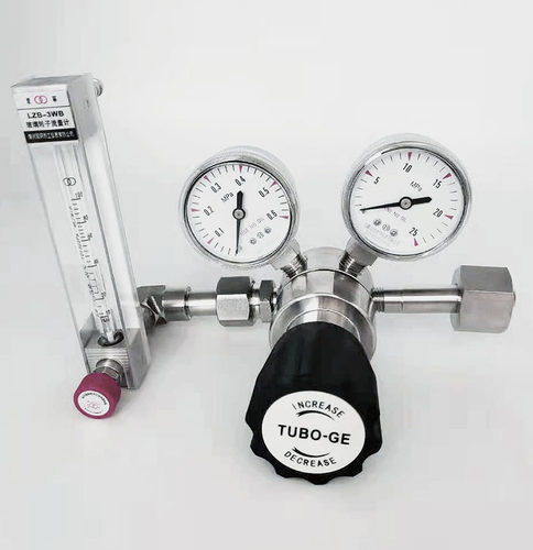 不锈钢316L二氧化硫流量计减压器硫化氢氯气氨气钢瓶调压阀耐腐蚀