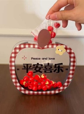 平安喜乐摆件客厅玄关乔迁之喜装饰用品家居摆台式时钟