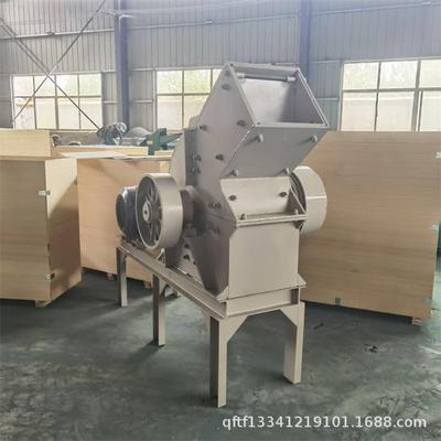 小型锤圾式煤矸石破碎机混凝水块鹅卵石破碎泥ABE机建筑垃制土砂