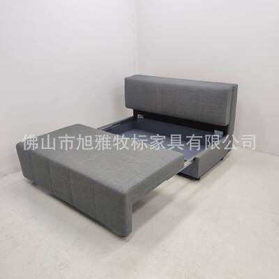 折叠储物发床小型酒店书VWR房客户厅午休双人沙三人沙发床