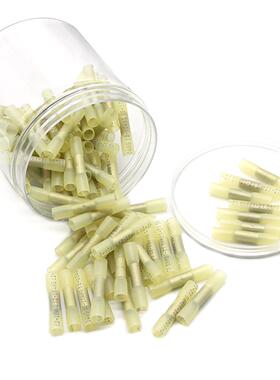 罐60P端CS带字热缩防水端子三色GOD0热缩子中接管端子装组合