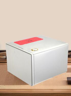 现3斤密封斤陈皮铁桶货5D24320加厚福鼎白茶大容湿量带度计储存铁