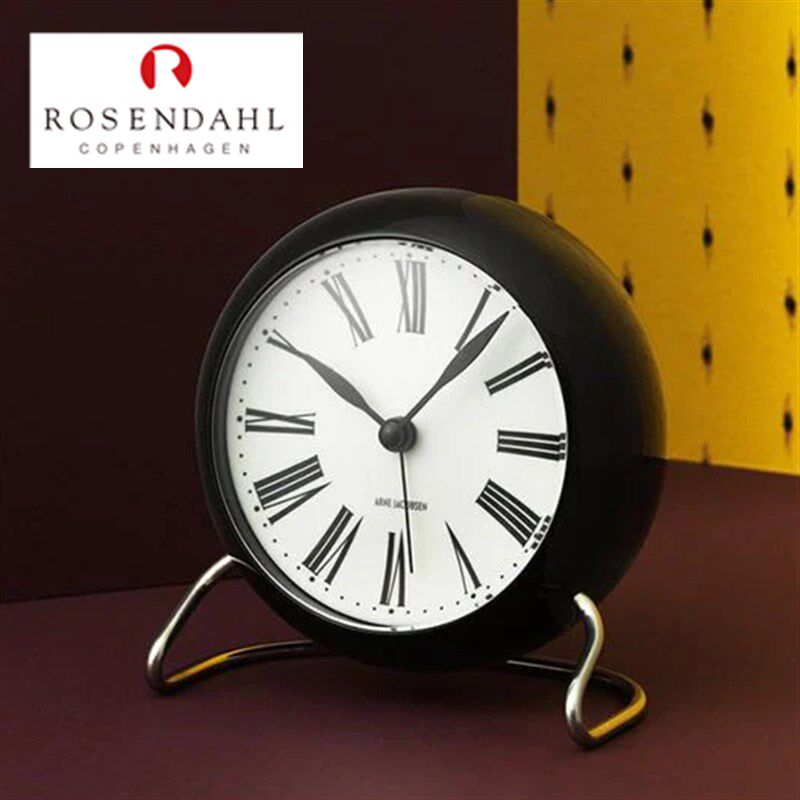 欧森丹尔丹麦进口闹钟arne jacobsen设计品牌欧式家用覆古小座钟