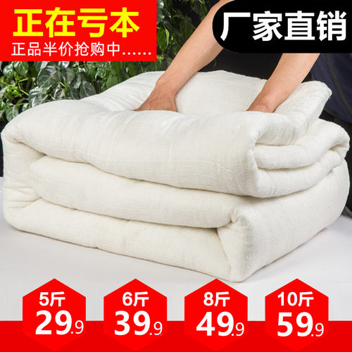 棉被被芯棉花被子棉絮床垫被褥垫被褥子宿舍单人加厚保暖学生冬被