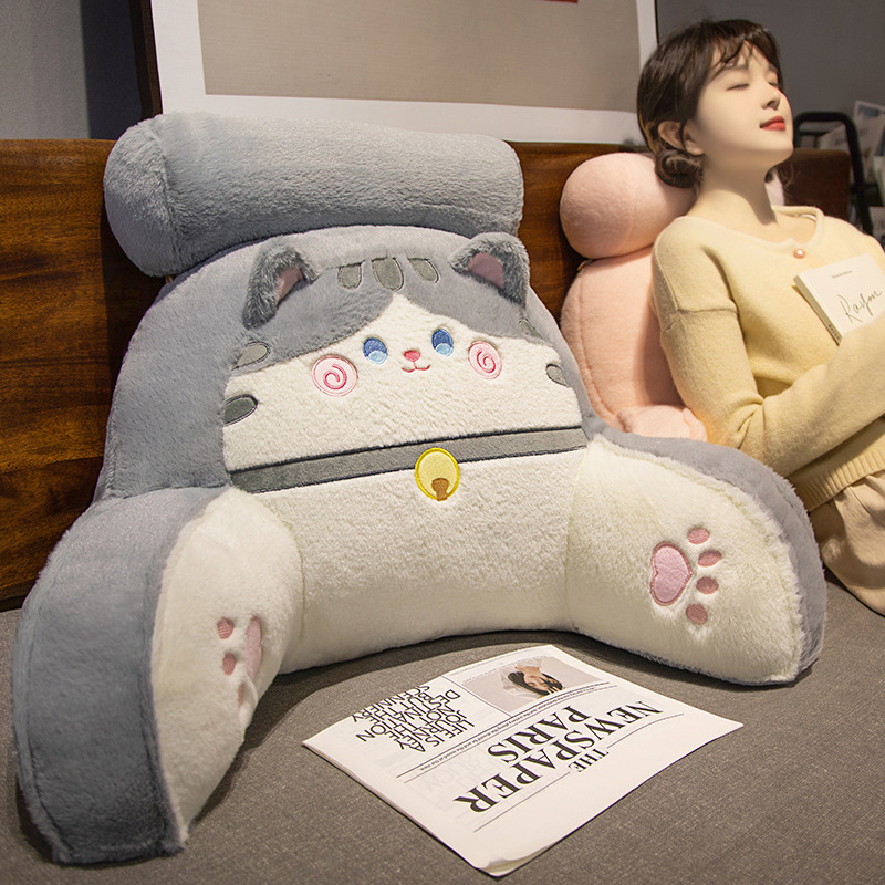 可爱儿童床头靠垫软包大靠背沙发床上看书护腰靠枕宿舍学生抱枕