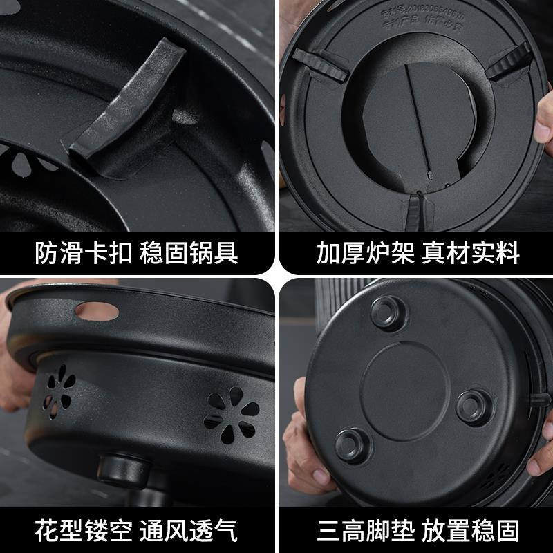 酒精固体块酒店燃料耐烧家用小火锅蜡烛固态引燃干锅酒精炉火锅炉