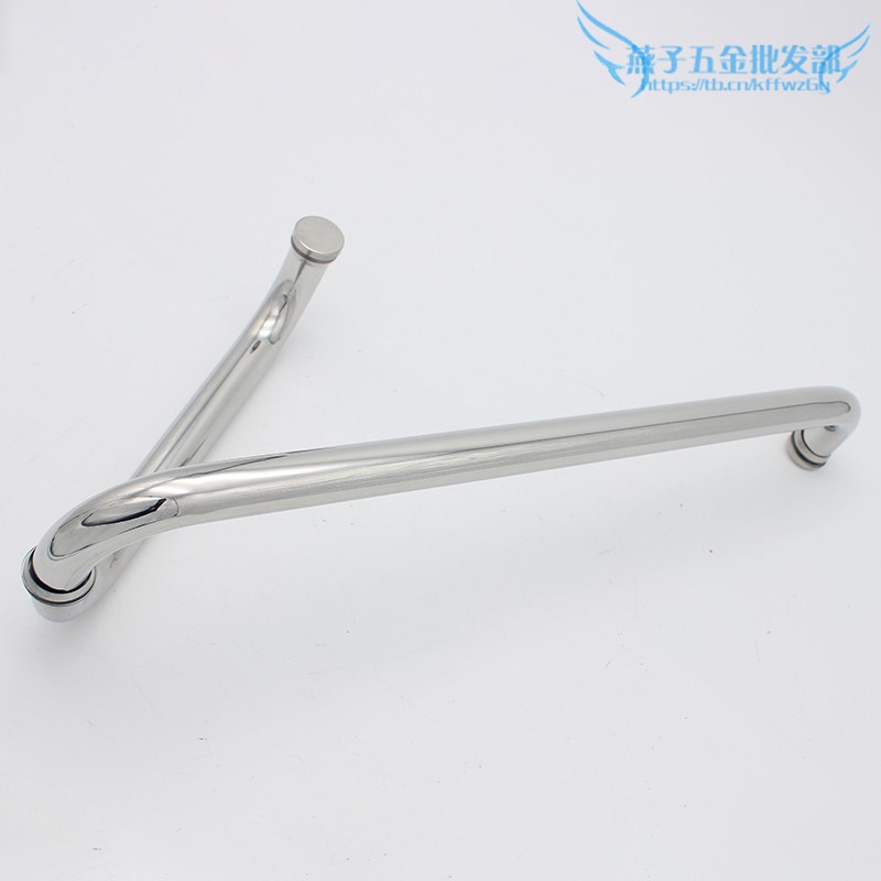 淋浴房拉手不锈纲L型拉手浴室门把手移门扶手玻璃门拉手厕所扶手