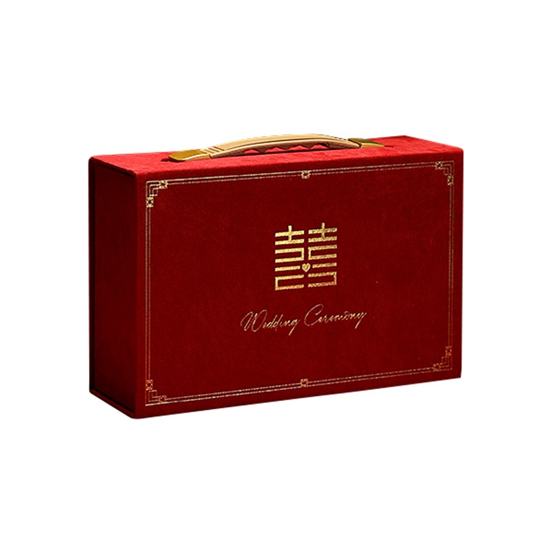 订婚彩礼钱盒子现金礼盒10万婚礼高端聘金下聘礼金箱结婚用品大全