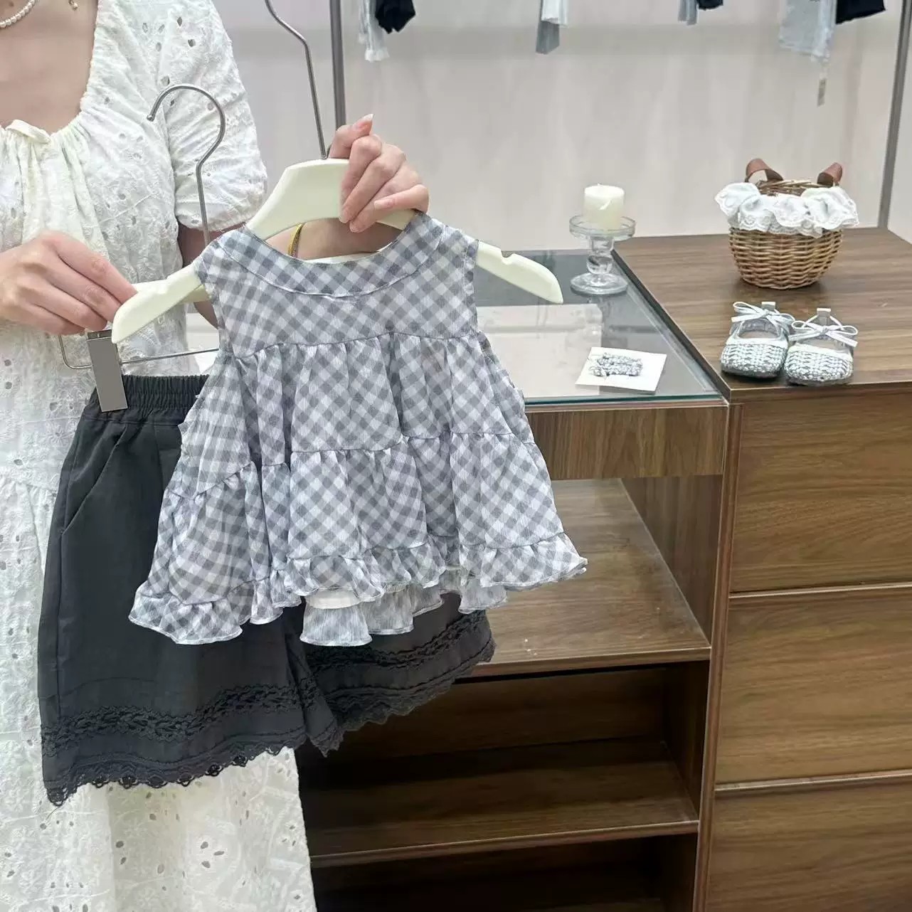 夏季新款洋气韩版女宝宝清凉套装