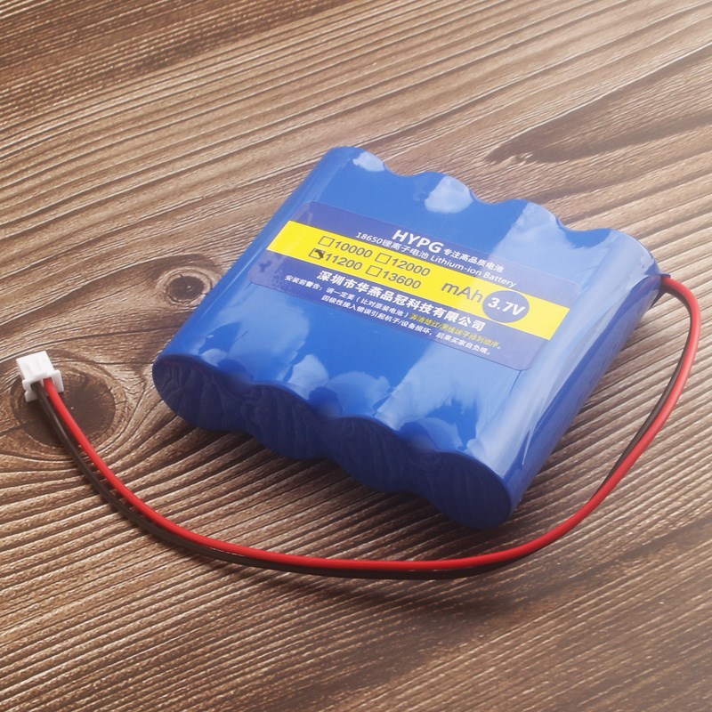 18锂电池组3.7V四节六节并联带保护板音响灯内置组装带线电池