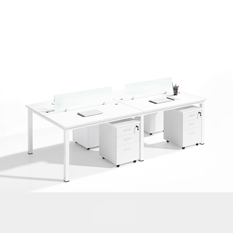 小办公桌简约现代2人人位屏风隔断电脑卡位员工桌椅办公家俱