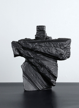 现代创意太极功夫人像树脂雕塑工艺品中式书房书柜意境装饰品摆件