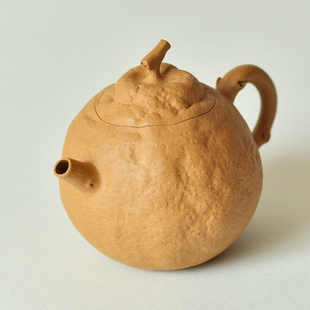 朴园 小橘子165cc宜兴紫砂壶正宗黄段泥手工茶具茶壶小品文人壶