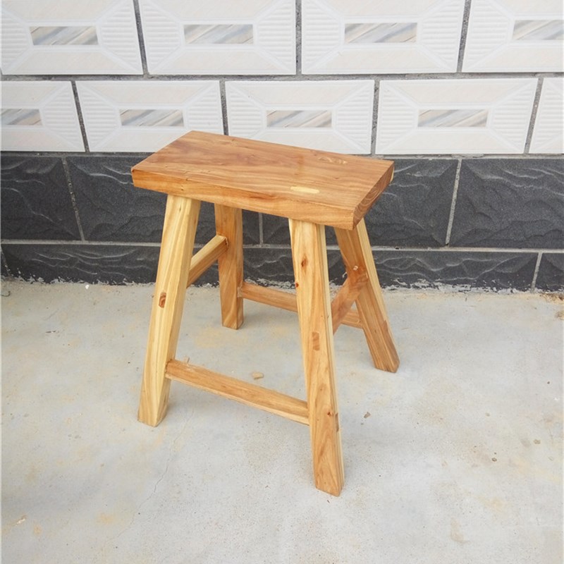 板凳实木高吧台榆木凳家用高脚凳吧凳餐桌凳矮凳木柜台凳