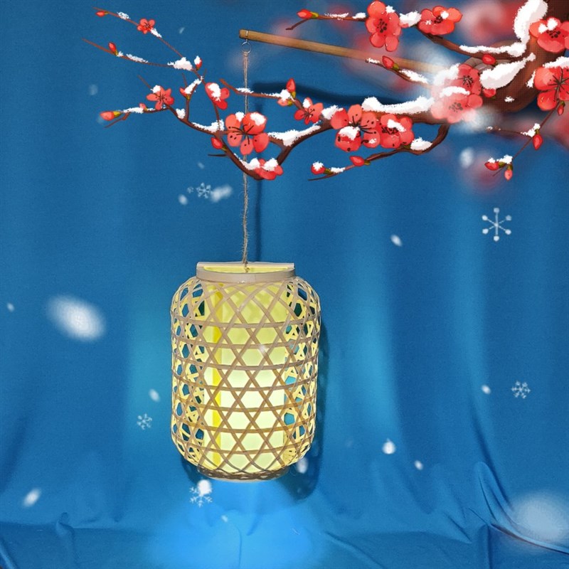 竹编灯笼古风手提灯笼定制不退不换