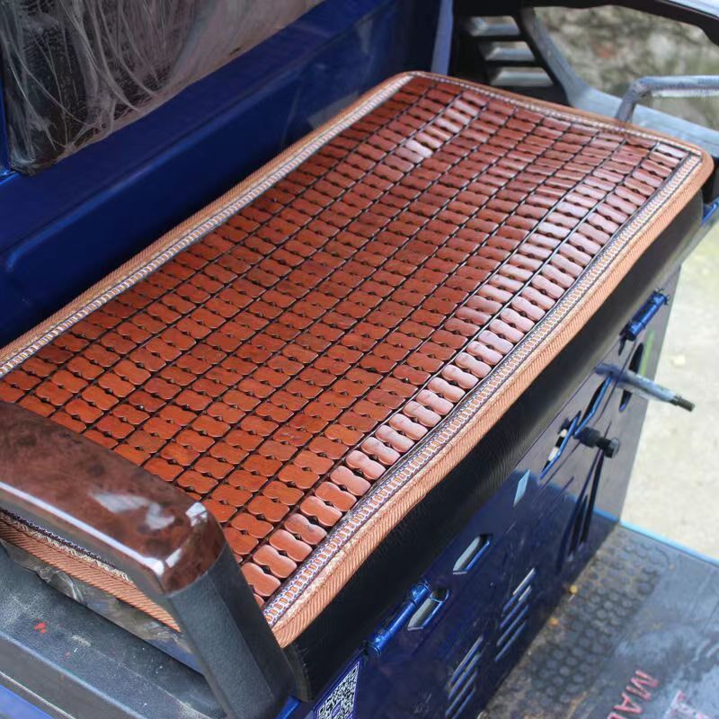 2024年夏季坐垫电动三轮车座垫透气凉席竹块麻将席垫35厘米凉爽垫