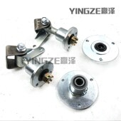 自制四轮卡丁车配件改装 羊角转向节法兰轮毂座前轮转向轴承羊角